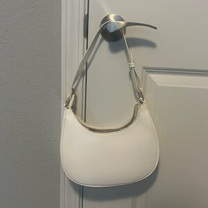 White Shoulder Purse